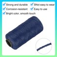 thumbnail image 3 of Uxcell Nylon String Twisted Mason Line Twine for DIY Projects Gardening Gift Wrapping Navy Blue, 3 of 6