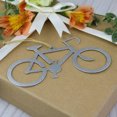 thumbnail image 3 of Adornos navideños de bicicleta Homerr, colgantes de metal para decoración navideña, cuerda colgante, escultura clásica de bicicleta, 3 of 8