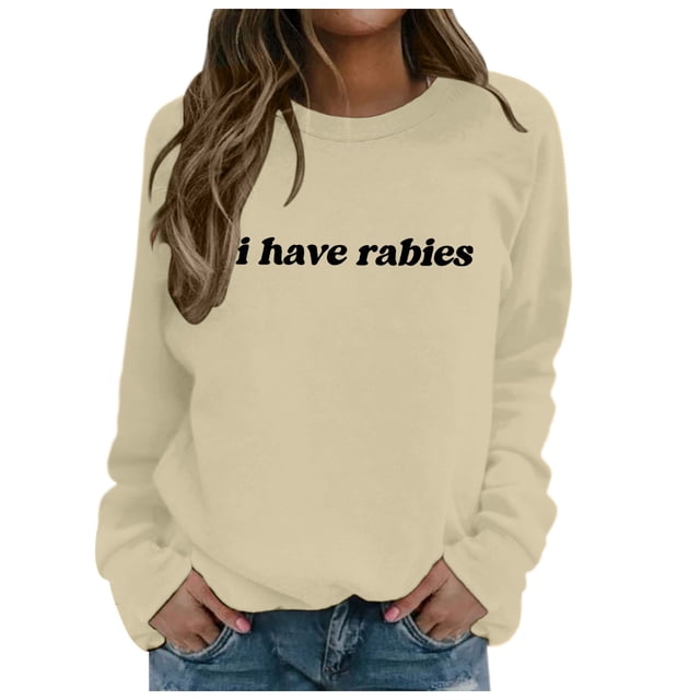 TINZ Femmes Quotidien Maison Extérieur Entraînement Manches Longues Col Rond T-Shirt Haut Chandail Imprimé Blouse de Rue Mode Urbaine Dames Shorts Ensembles Lingerie Légère Chandails Légers Femmes