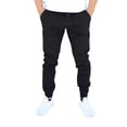 thumbnail image 1 of Jogger de gabardina John Silver  Corte skinny color negro, 1 of 2
