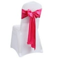 thumbnail image 1 of 10 Uds. Fajas de satén para sillas, fajas con lazo, fajas para sillas, funda para sillas de banquetes para decoraciones para el hogar, bodas y fiestas, 1 of 5