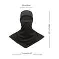 thumbnail image 3 of Domuza Balaclava camouflage face mask for men and women 2026 Summer Cooling Sun UV Protection Hood Breathable Full Head Mask Face Cover for Cycling Fishing B One Size, 3 of 4
