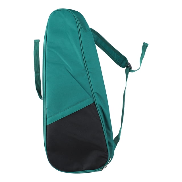 Bolsa para ukelele con correas ajustables Mochila protectora de tela Oxford impermeable para ukelele de 23 y 24 pulgadas Verde oscuro