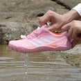 thumbnail image 3 of lnmuld Men Women Barefoot Shoes, Breathable Mesh Shoes for Water Yoga Fitness Hiking Color:Pink,Size:9.5, 3 of 5