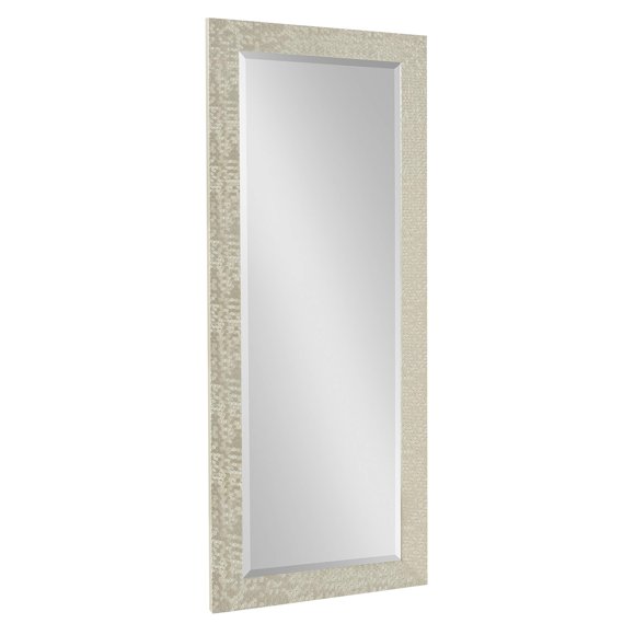 Kate and Laurel Coolidge Modern Panel Wall Mirror, 18.25 x 50.25, Gold, Chic Full Length Rectangle Mirror for Wall