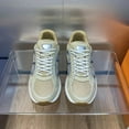 thumbnail image 1 of Espadrilles de Luxe pour Femmes en Cuir de Vachette, Chaussures de Course Unisexes, Mode, Semelle Épaisse, Chaussures Rétro pour Couples, 1 of 5
