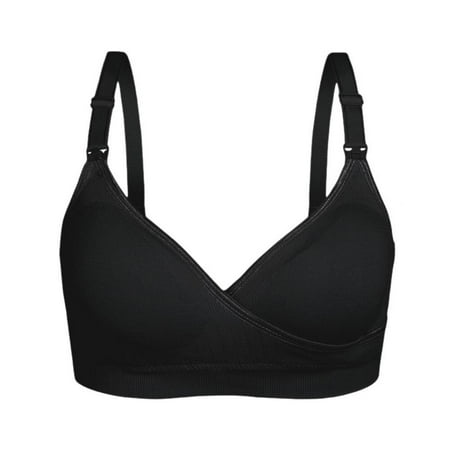 

Hazel Tech Nursing Bra Maternity Clothes for Pregnant Women Pregnancy Maternity Bra Breastfeeding Lactation Maternal Underwear Things Bras