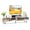 White, variant on TV Stand for TVs up to 70" with Open Storage Compartments,Entertainment Center Media Console for Living Room, Bedroom,White