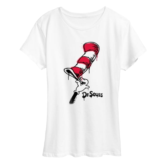 Dr. Seuss - Cat in the Street - Women's Short Sleeve Graphic T-Shirt