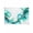 Turquoise, variant on Outdoor Sun Shade Sail 14'x18', Blue Marble Stone Patio Beach Shade Canopy Cloth Waterproof, Ink Splash Country Marble Abstract TearResistant & UV Protection Sun Sail for Backyard Garden Deck