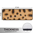 thumbnail image 5 of Kitchen Rugs Sets Of 2,Beige and Black Of Leopard Print Anti Fatigue Kitchen Mat Rugs Non Slip Washable,Decorative Kitchen Floor Mats for Kitchen,Sink,Laundry,17"x47"+17"x47", 5 of 5