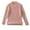 Pink, variant on AherBiu Girls Sweaters Slim Fitted Stretchy Knitted Pullover Tops Long Sleeve High Neck Fall Basic Layer Sweater