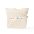 thumbnail image 2 of CafePress - Rainbow Bees Tote Bag - Unisex Canvas Tote Bag, Beige, 1-Piece, 2 of 9