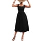 thumbnail image 5 of Vestido Informal Con Tirantes, Elegante Cierre De Cremallera Suave, Regalo De Cumpleaños, Lavable, Con Cuello Cuadrado, Para La Vida Diaria, Para Fiestas En La Playa ANGGREK Otros, 5 of 5