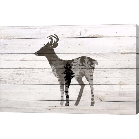 Great Art Now Deer 2 by Ann Bailey, Canvas Wall Art, 18W x 12H