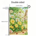 thumbnail image 3 of Shangniulu Floral Spring Garden Flag Welcome 18" x 12" White, 3 of 6