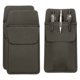 thumbnail image 1 of Uxcell 3 Paquete Protector de Bolsillo de Cuero, Protector de Bolígrafos Multiusos, Organizador de Bolsa para Camisas y Batas de Laboratorio, Café Oscuro, 1 of 7