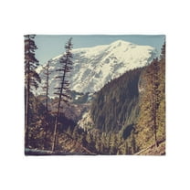 CafePress - Mount Rainier Throw Blanket - Soft Fleece Throw Blanket, 50"x60" Stadium Blanket