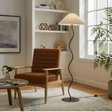 Wave Squiggle Floor Lamp in Black - Walmart.com