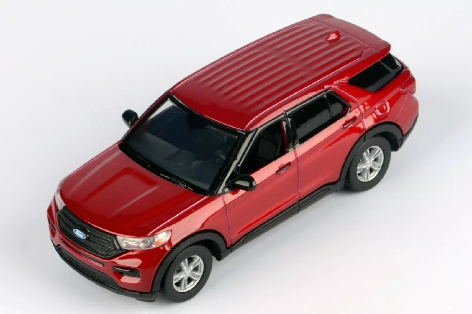 2023 Ford Explorer Red Metallic "Timeless Legends" Series 1/43 Diecast Model Car by Motormax