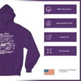 thumbnail image 6 of Ford Bronco Country Tough Free Wheeling 1978 Sweatshirt Vintage Truck Fan 4x4 Off Road Classic Car Show Hoodie, 6 of 7