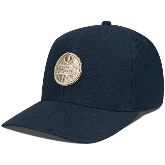 Men's Levelwear Black Edmonton Oilers Fusion Lefty Hat