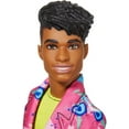 thumbnail image 4 of Ken 60Th Anniversary Doll 3 In Throwback Rocker Look With Neon Top, Shorts & Shoes for Kids 3 To 8 Years Old, 4 of 5