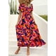 thumbnail image 3 of Vestido largo PRETTYGARDEN para mujer con estampado floral bohemio de verano, 3 of 7