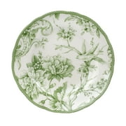 222 Fifth Adelaide Moss 16-Piece Porcelain Dinnerware Set, Green