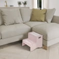 thumbnail image 4 of Dream On Me Little Steps Step Stool / Anti-slid base / Multipurpose Kids Step Stool / Sturdy & solid stool for kids In Pink, 4 of 15