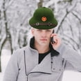 thumbnail image 6 of Jiibva Pith Helmet Hat Green, Pith Explorer Hat Sun Hat for Men, 6 of 7