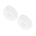 thumbnail image 1 of Tapones de agujero de silicona Uxcell con bloqueo a presión, tapa de panel redonda de 32.6mm blanca, 2 piezas, 1 of 7