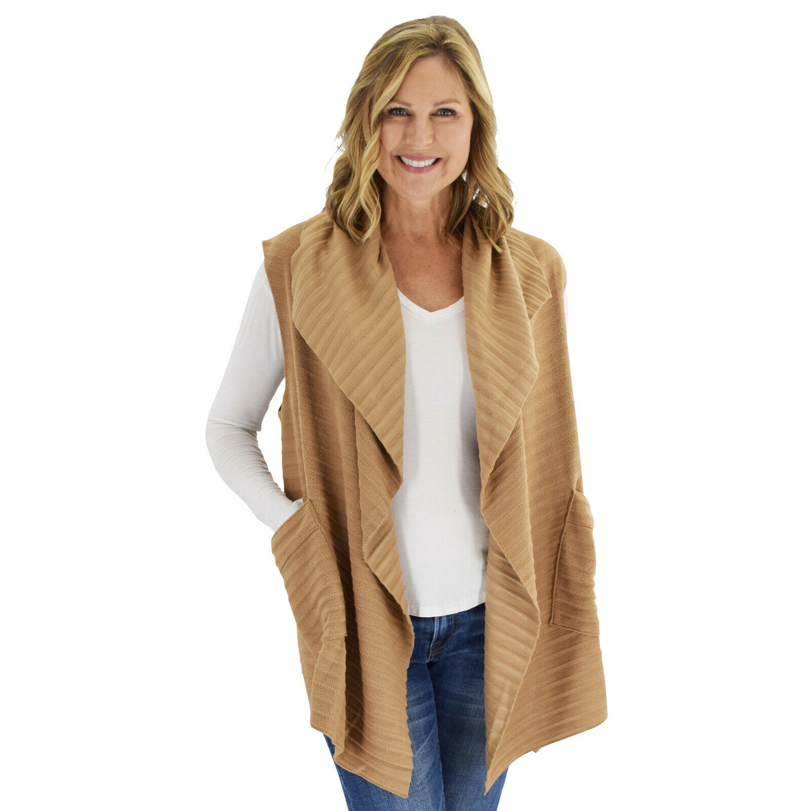 womens sleeveless cardigan
