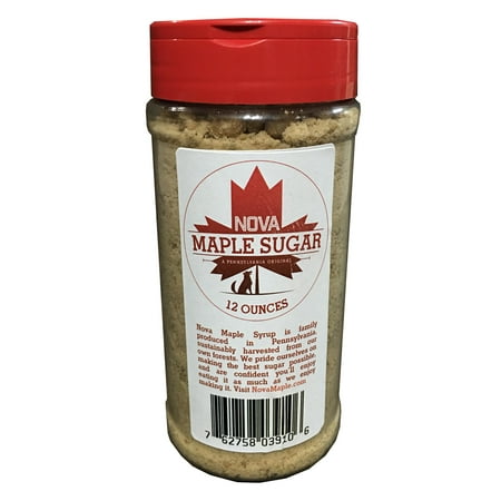 Bialetti Sugar - Nova Maple Sugar - Pure Grade-A Maple Sugar (12 Ounces)
