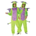 thumbnail image 1 of Green Dragon Onesie Adult Costume, 1 of 3