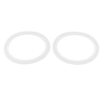 76mm Silicone Gasket 2pcs for 3" Tri Clamp  Pipe Fittings Ferrules