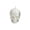White, variant on ShengapQ Spooky Skull Figurine Aroma Candle, Halloween Decor, Scented Candle for Parties, Creepy Gothic Decoration, Long Lasting Gentle Aroma