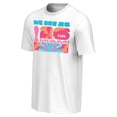 thumbnail image 3 of FIFA World Cup 2026 Men's White Host City Block Tee - Miami, 3 of 3