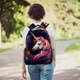 thumbnail image 6 of Lightweight Backpack Unicorn School Bag Travel Laptop Daypack for Men Women Casual Rucksack, 6 of 6