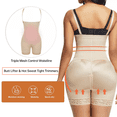 thumbnail image 4 of Ropa moldeadora de una pieza Pantalones de cadera y abdomen mejorados Pantalones moldeadores con cremallera lateral Pantalones moldeadores de cintura, 4 of 6