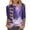 Multicolor A, variant on Enjoytime Womens Tops Halloween Ghost Printed Crew Neck 3/4 Sleeve Shirts Plus Size Fashion Vintage Funny Casual Party Tees