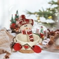 thumbnail image 5 of Christmas Candy Storage Basket Santa Claus Reindeer Snowman Candy Basket Christmas Decoration Candy Bowl Dish Xmas Sugar Snack Container for Desk Table Decoration, 5 of 6