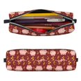 thumbnail image 2 of Yiaed Cute Pig with Coins Print Leather Pencil Case - Leather Pen Pencil Holder - Elegant & Practical Pencil Pouch for Work & Office, 2 of 7