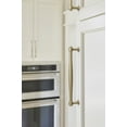 thumbnail image 2 of Amerock Enlivity 7-9/16 inch (192mm) Center-to-Center Golden Champagne Cabinet Pull, 2 of 5