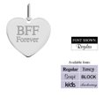 thumbnail image 3 of Photos Engraved - Photo Personnalisée Bracelet Fil Coeur Breloque Gravé en Acier Inoxydable - Gravure sur le Revers Libre - W-AN-SHST, 3 of 6