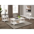 thumbnail image 2 of Payne 3-piece Coffee and 1-drawer End Table Set White, 2 of 13