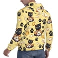 thumbnail image 3 of Hoodies for Men - Classic Katong Cat Fish Yellow Long Sleeve Comfrt Men'S Fashion Hoodies & Sweatshirts, Sweatshirts for Men Hoodies Pullover Clothing Clothes with Pouch, 3 of 7