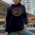 thumbnail image 2 of Sure, Right After This Raid, Though, Video Gamer Quote, Navy Blue Hooded Sweatshirt or Hoodie, 3XL, 2 of 5