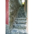 thumbnail image 2 of Flaherty, Dennis 11x14 White Modern Wood Framed Museum Art Print Titled - Italy A narrow walkway in Manarola, Cinque Terre, 2 of 4