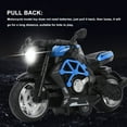 thumbnail image 4 of Pull Back Motorcycle Toy, Develop Coordination Premium Finishes Alloy Motorcycle Model Toy  For Collection Red,Blue,Green, 4 of 8